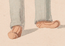 Soulier de boeuf sale
